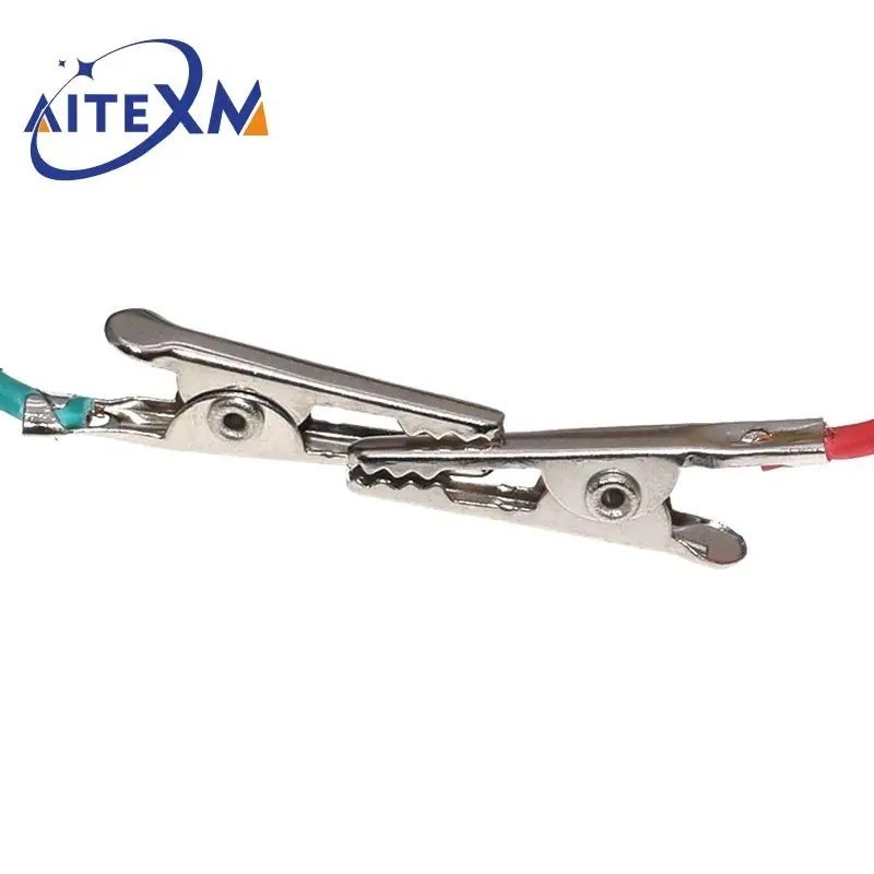 10PCS Alligator Clips Electrical DIY Test Leads Alligator Double-ended Crocodile