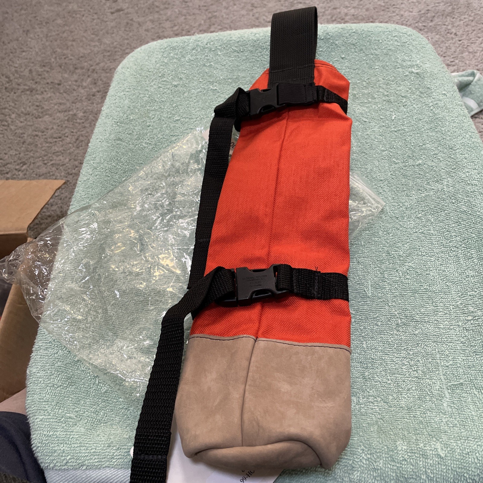 Seco ,Orange Holster Map 16 Inches X 5 Inches New With Tags
