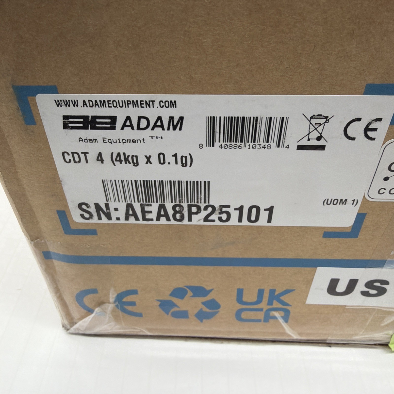 Adam Equipment Cdt 4 Cruiser Cdt Dual, Digital, Capacity 8 Lb