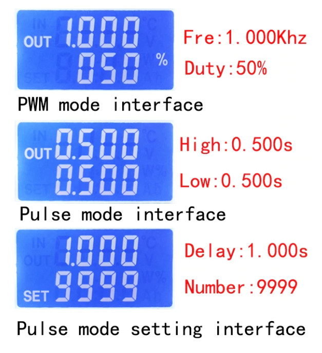 PWM Signal Generator Module Adjustable Pulse Frequency Duty Cycle Square Wave GL