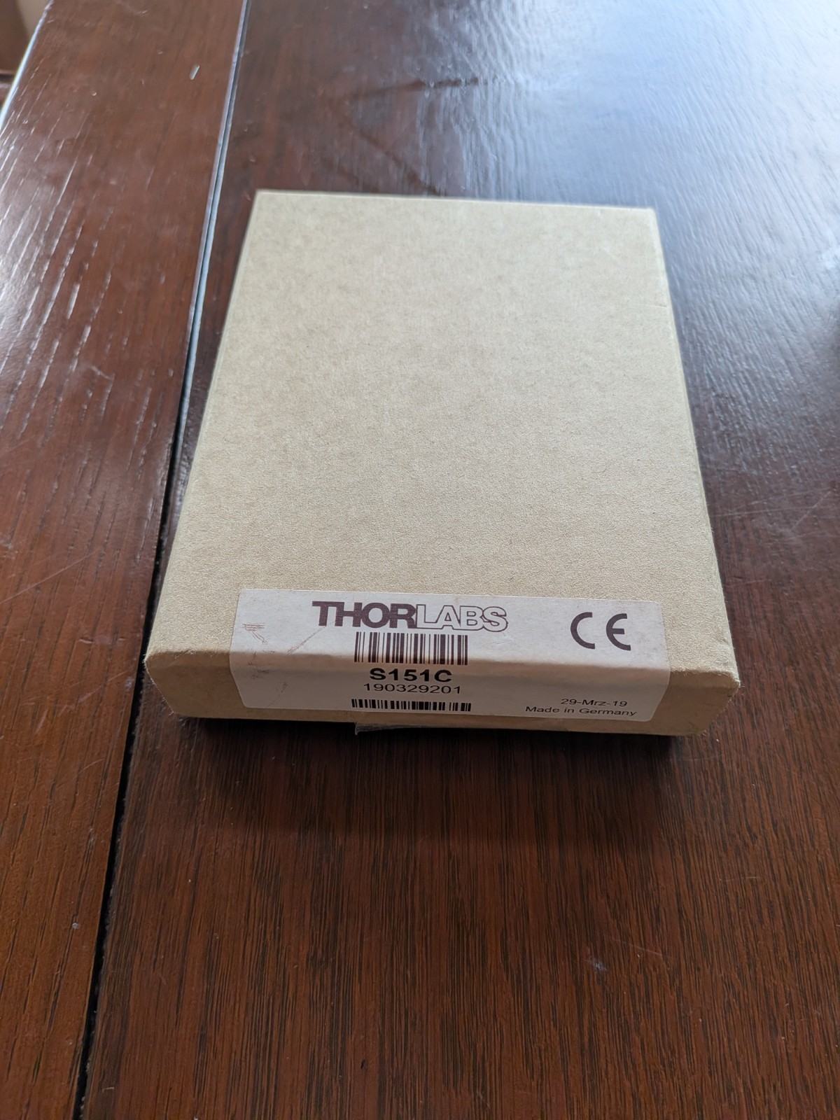 New Thorlabs S120C Silicon Detector 400-1100nm Max Power 50mW