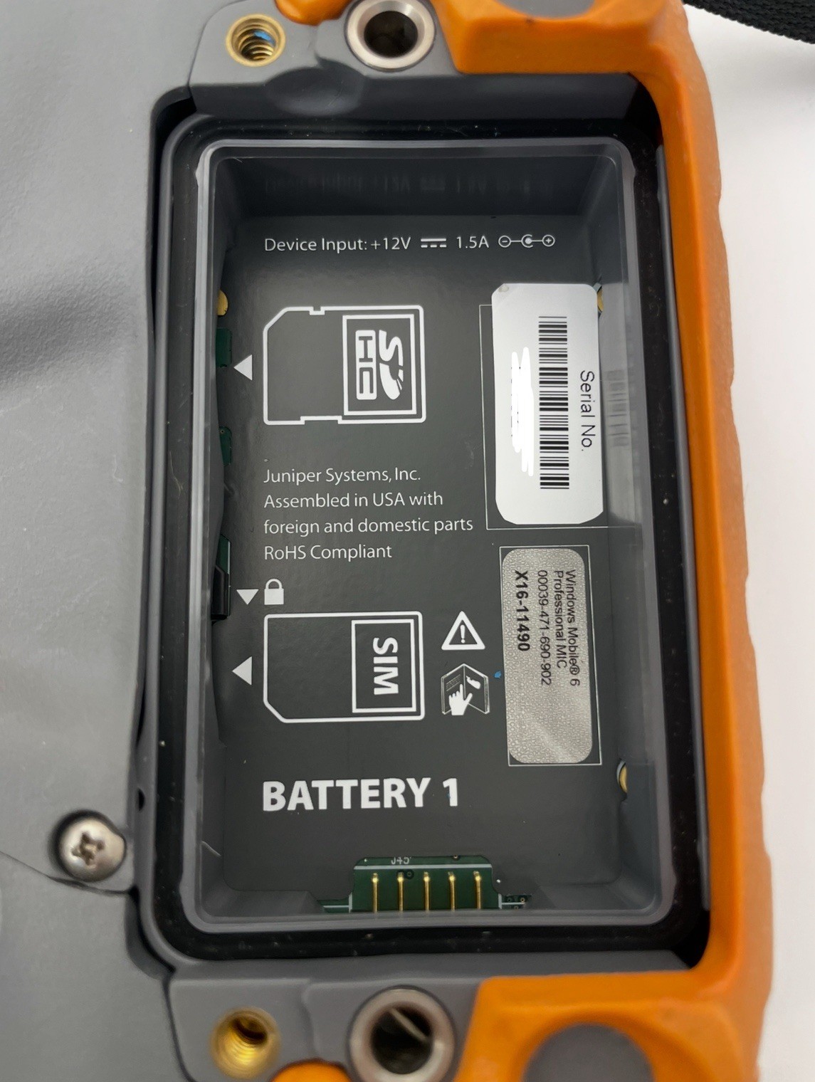 Juniper MESA Rugged Tablet Data Collector WiFi BT GPS Camera MSA-4 Series Kit