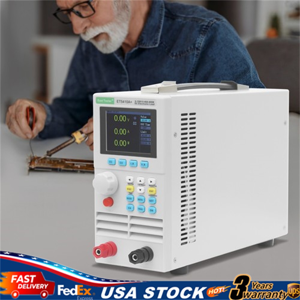 Electronic Load Tester 400W 150V 40A Single Channel Programmable Load Tester