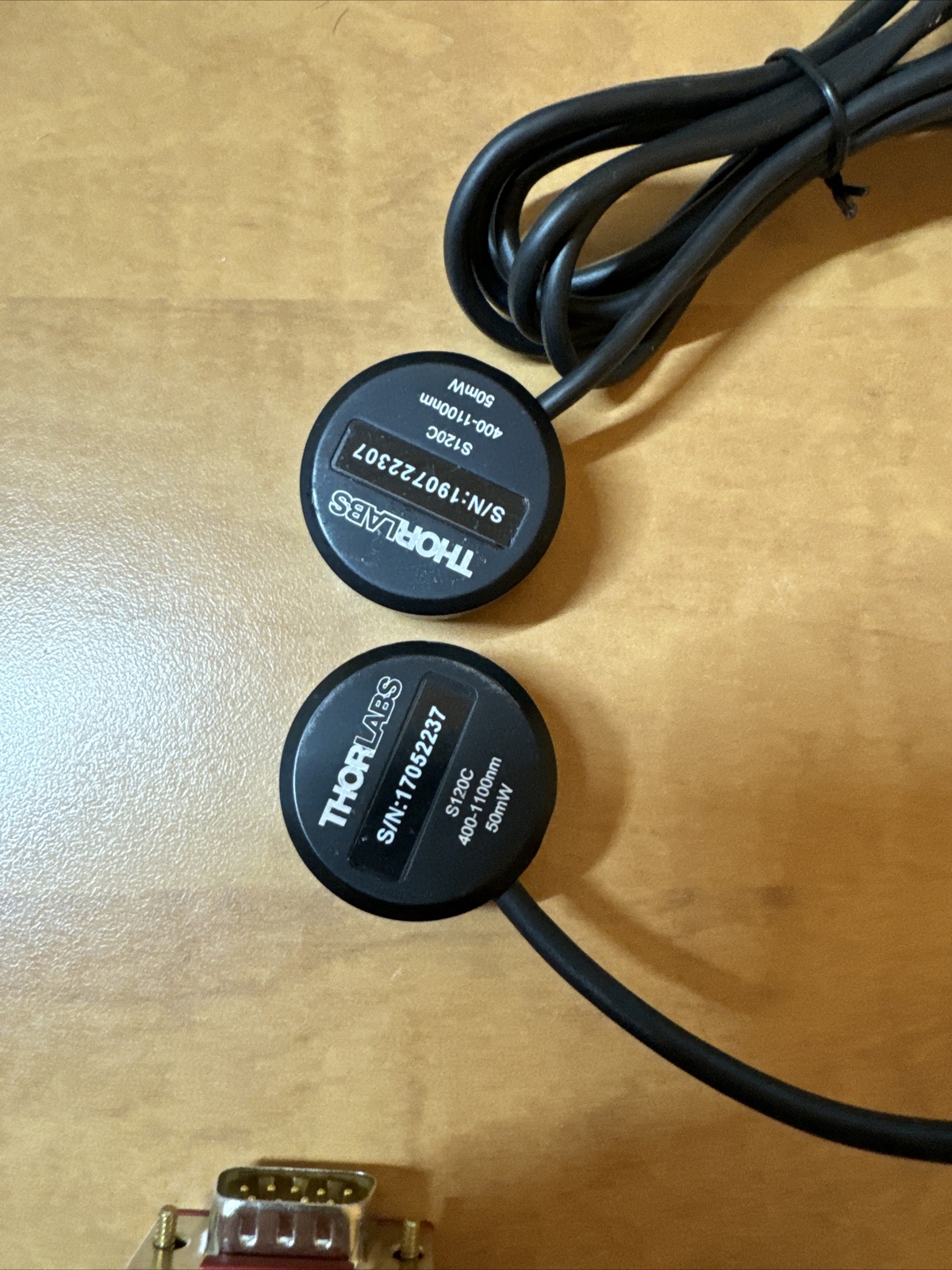 Thorlabs S120C Silicon Detector 400-1100nm 50mW