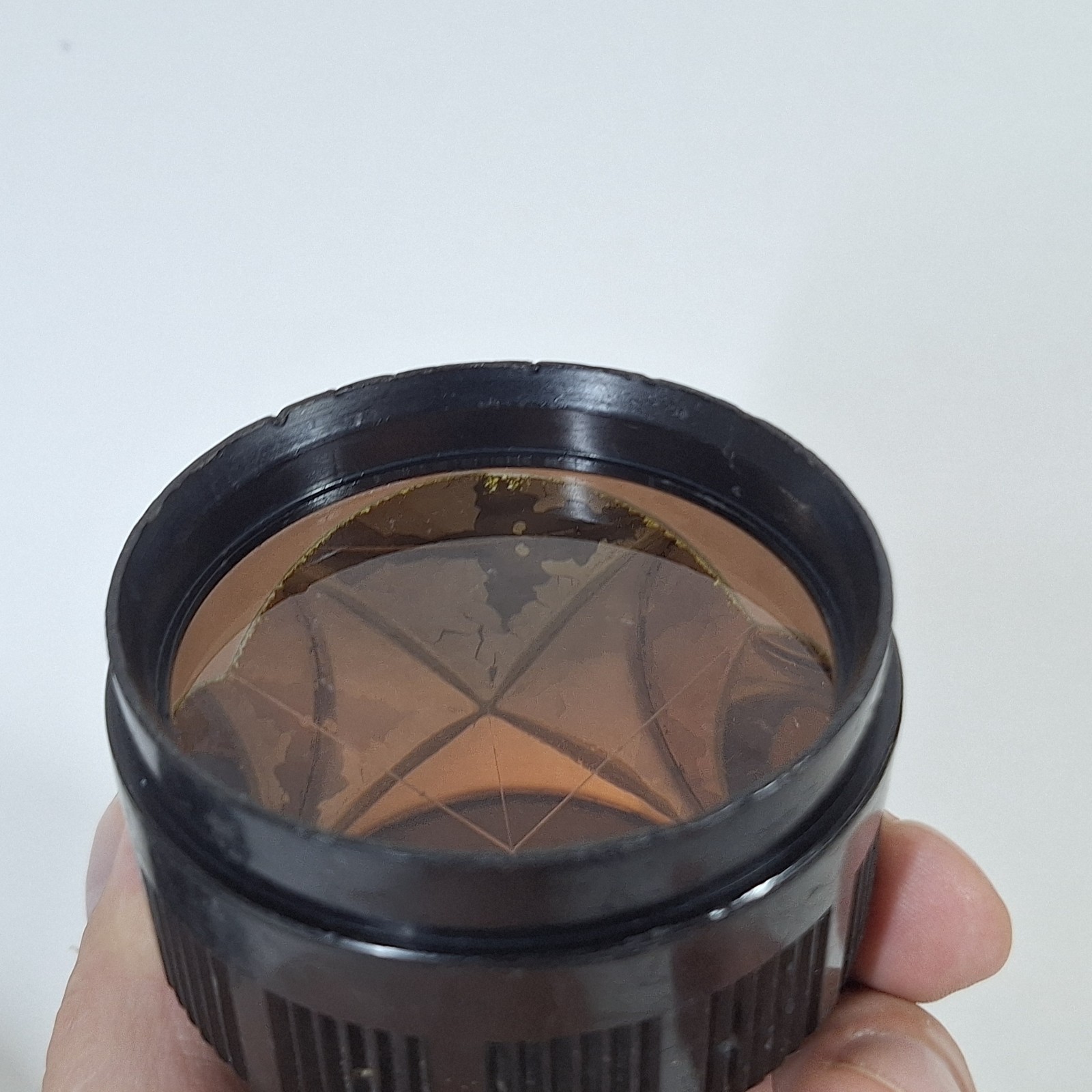 62mm Copper Coated Sokkia Style Prism Surveyor with Metal Plate – FREE SHIPPING