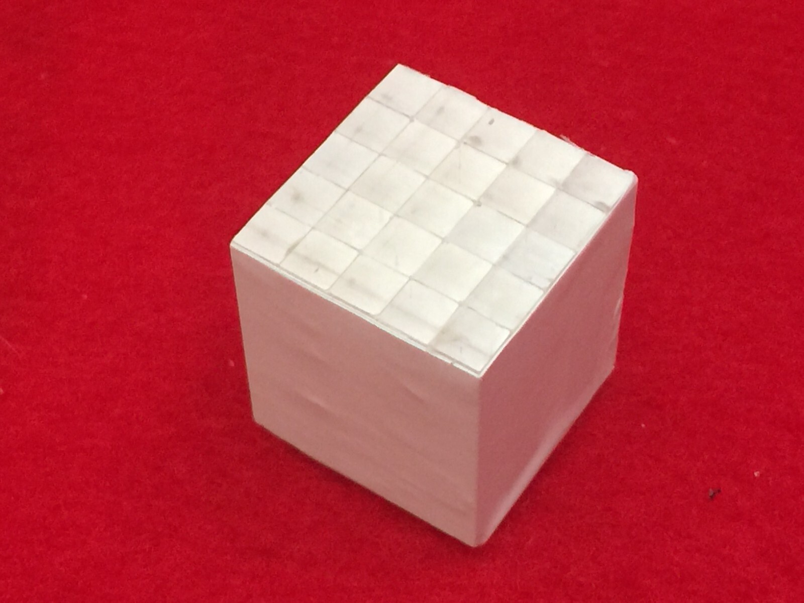 LYSO 5X5 Crystal Pixel Array (25 pieces) Hi-Energy Gamma Radiation Scintillator