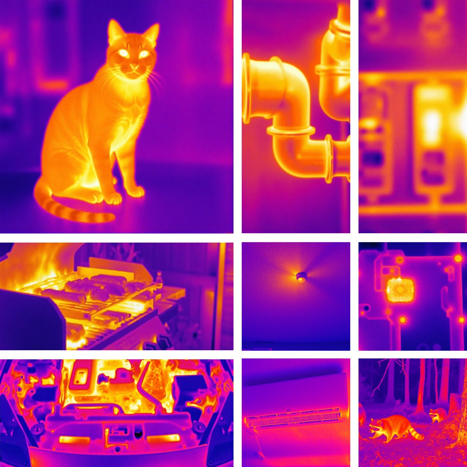 Thermal Imaging Camera IR Resolution 80×60 Infrared Thermal Imager Touchscreen