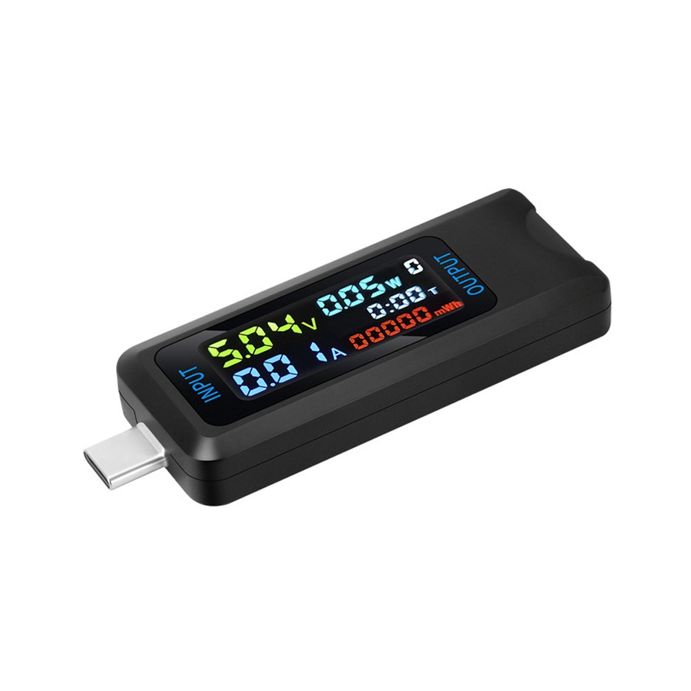 Digital Voltage Current Meter Power Capacity Tester USB Type-C Charger Detector