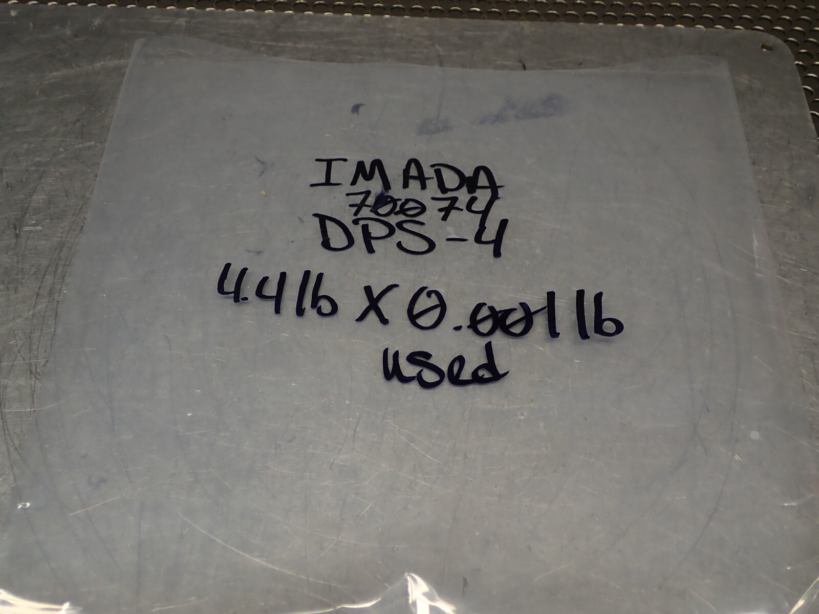 IMADA 70074 DPS-4 Digital Force Gauge 4.4lb x 0.001lb Used With Warranty