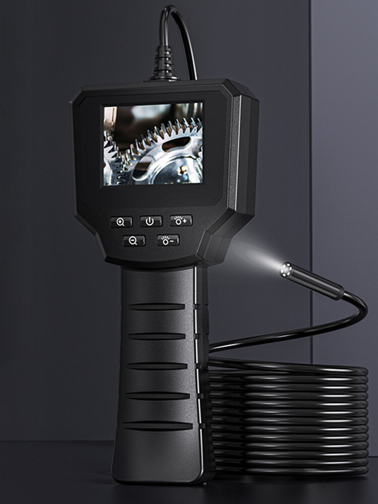 HD 1080P LED Handheld Industrial Endoscope Borescope 8mm Inspection Snake Camera