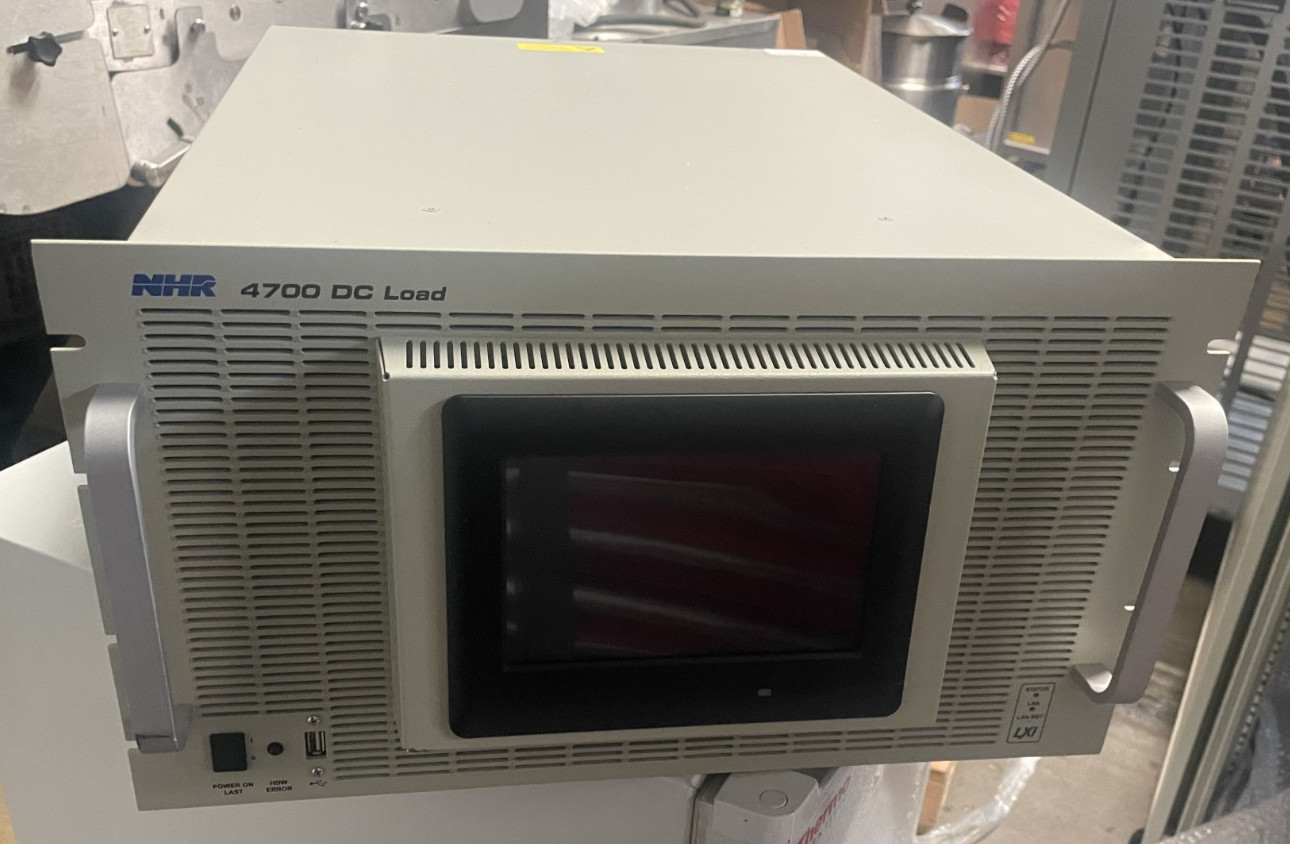NH Research 4700 LXI DC Electronic Load 6kW 1200A 120V Touchscreen 1109364