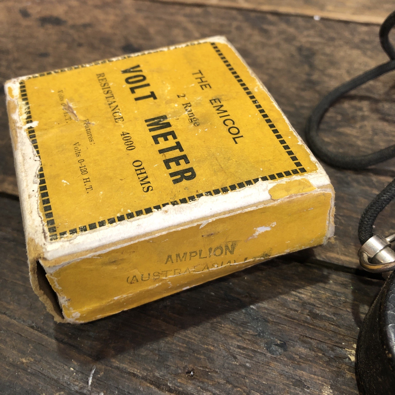 The Emicol 2 Range Volt Meter Untested English Made