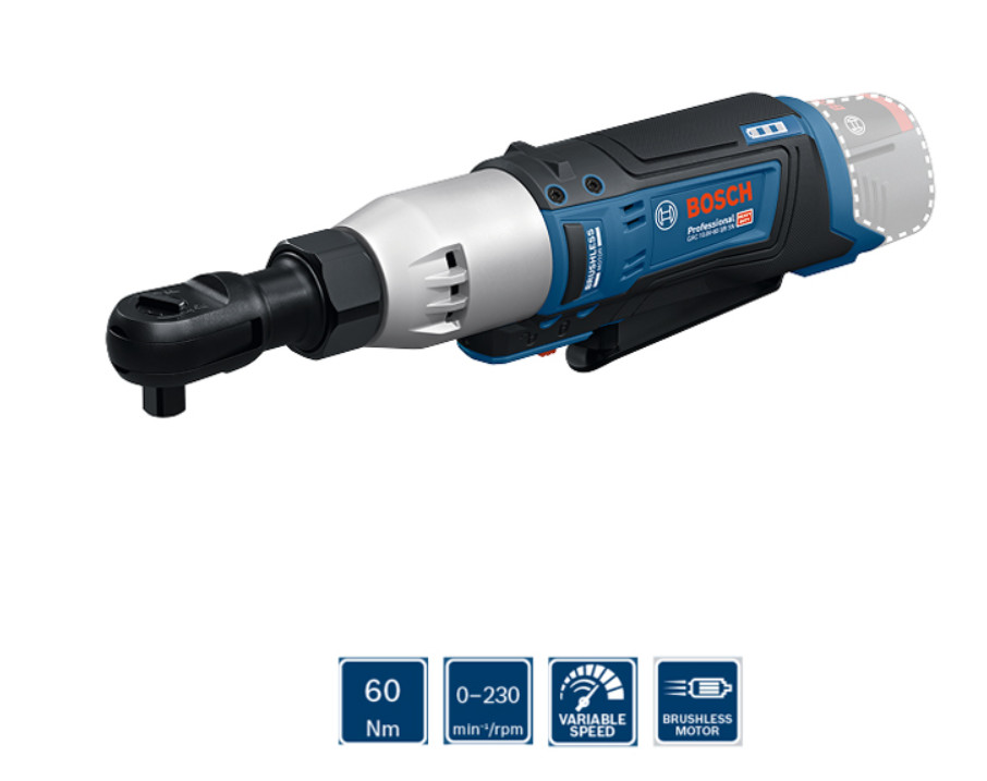 Bosch GRC10.8V-60 3/8 Cordless Compact Ratchet Bare Tool / GENUINE