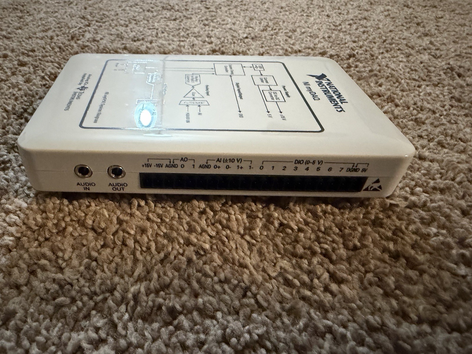 NI National Instruments USB myDAQ Kit + Probes for LabVIEW (Pre-owned)