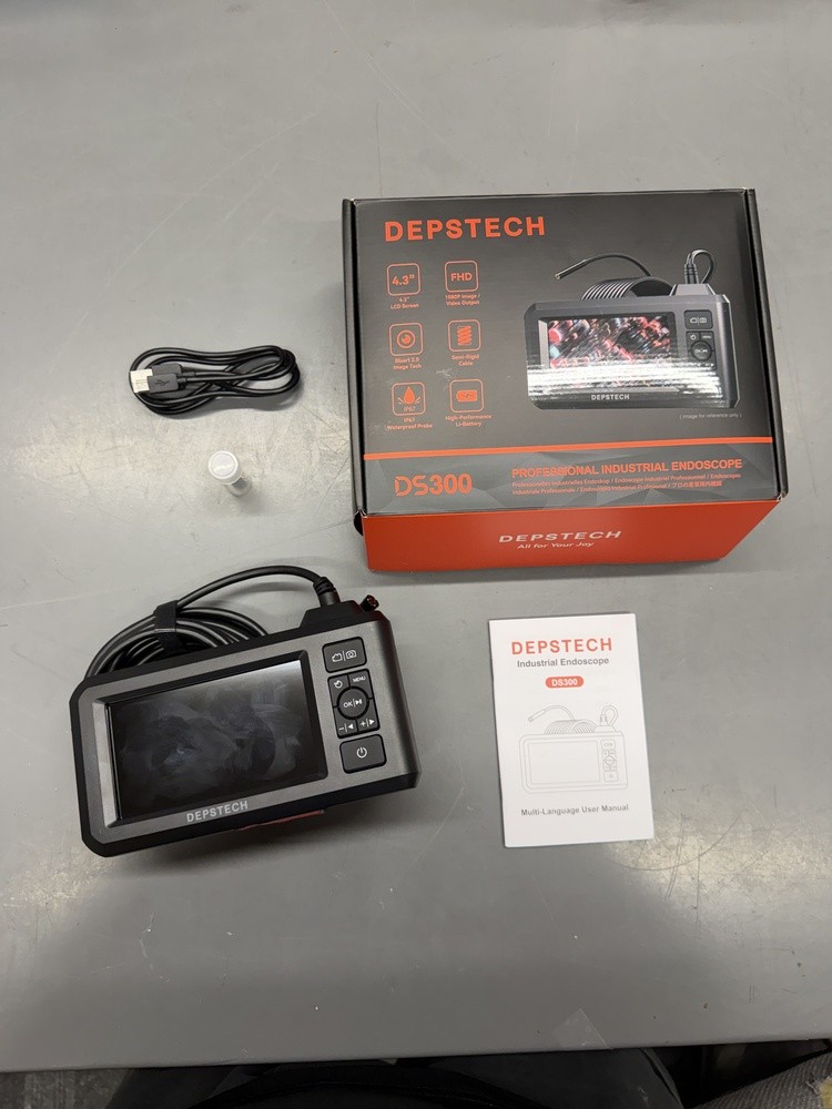 Depstech DS300 4.3 Inch LCD Screen Professional Industrial Endoscope OPEN BOX