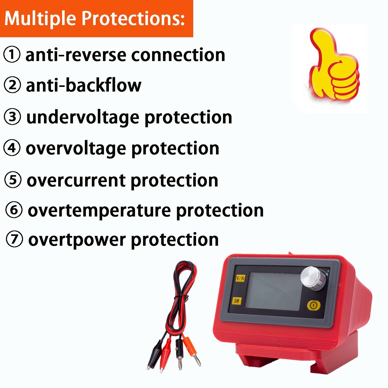 Portable Adjustable Power Voltage Supply To For Bauer DC 20V Li-Ion Battery