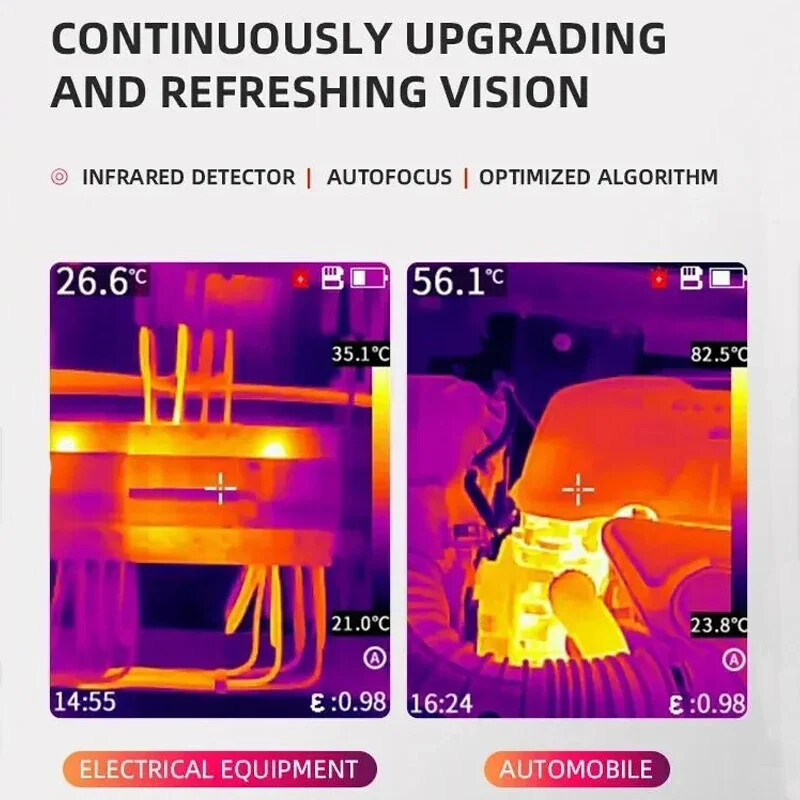 Guide PC230 Thermal Camera Imager 256×192 Infrared Leakage Tracking Inspection