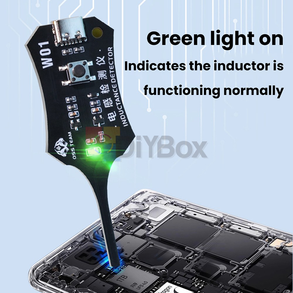 Motherboard Coil Tester Inductance Detector Electromagnetic Induction Repairs