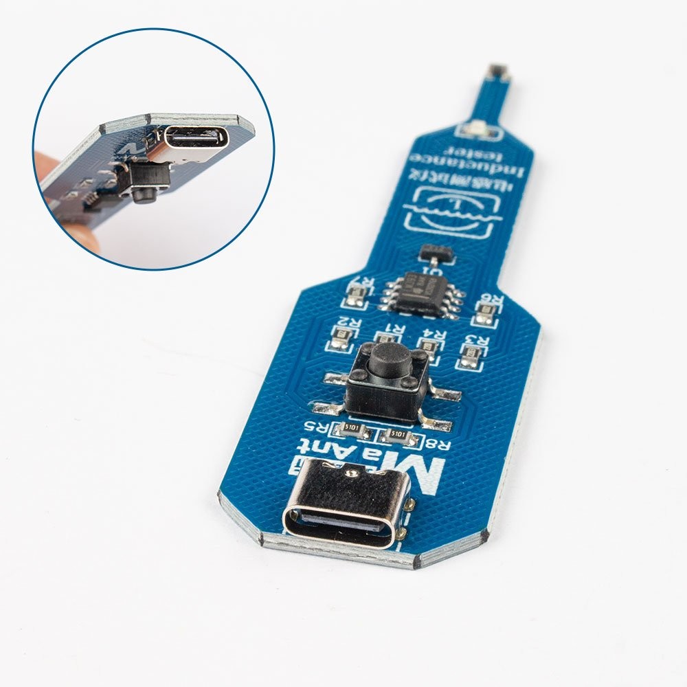M093 Inductance Tester Motherboard Coil Tester Inductor Detector Repair Tool AE