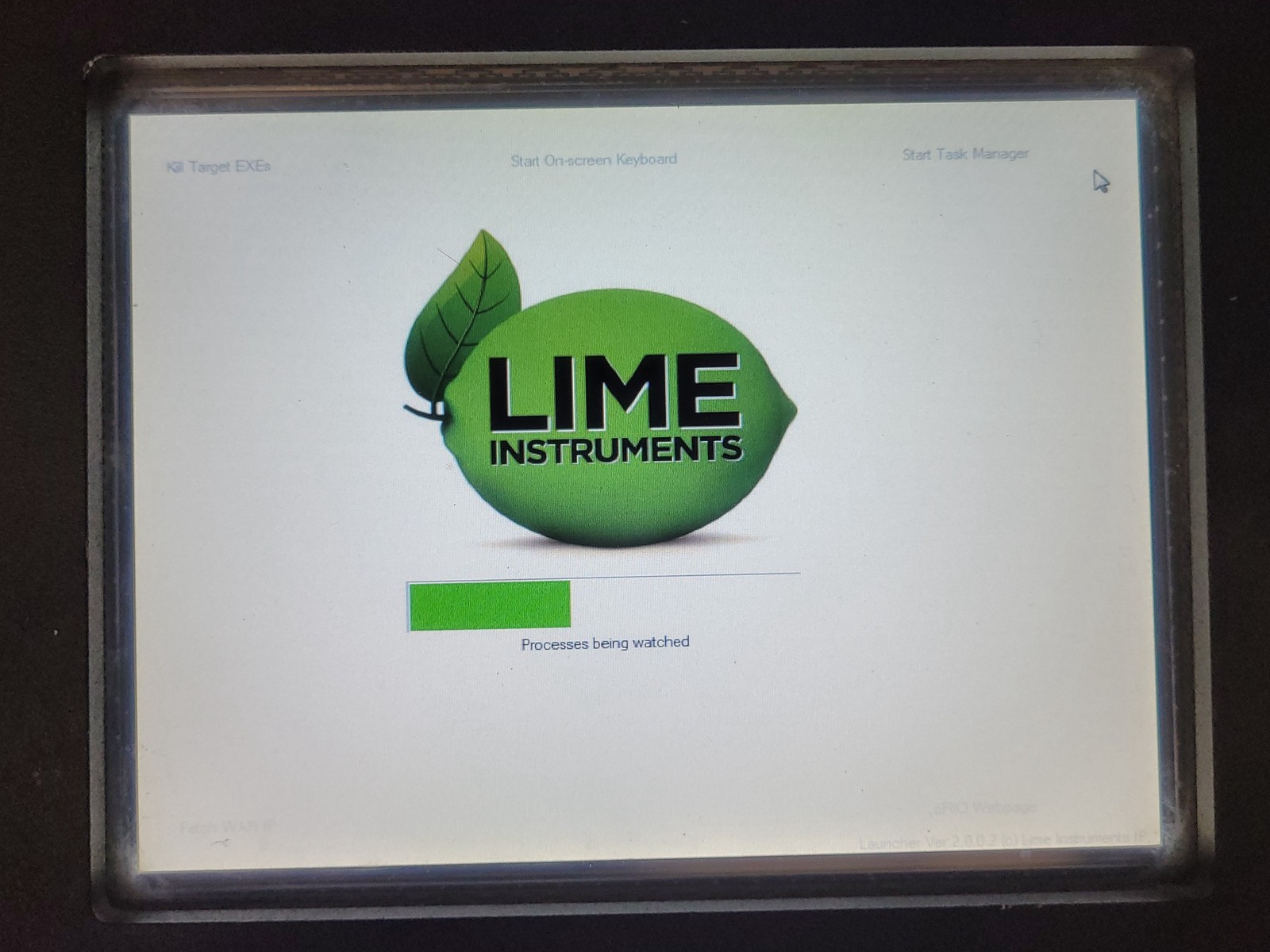 Lime Instruments DMAT 8″ Color Touchscreen Blender Control HMI NI sbRIO-9265