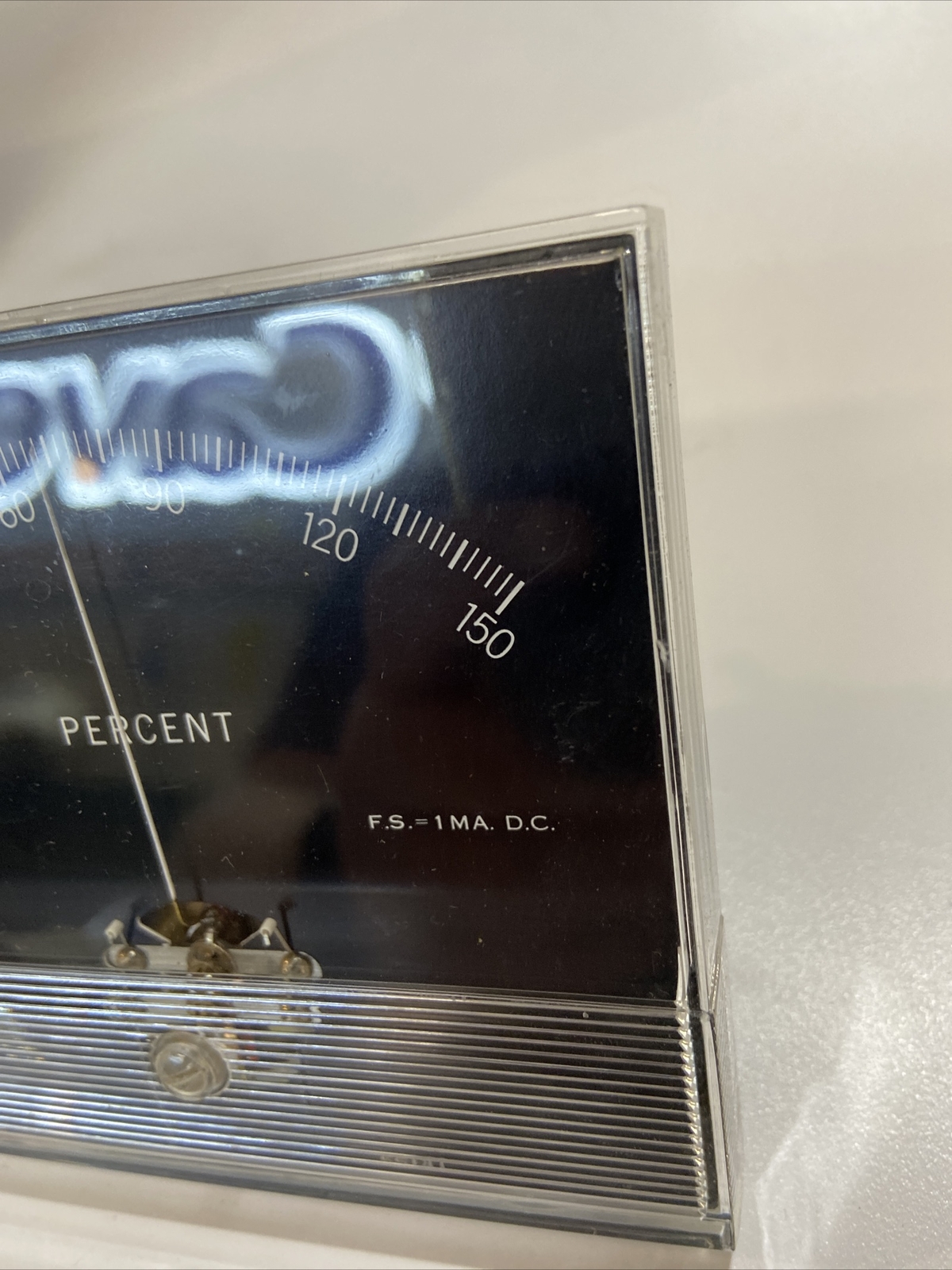 0-150 Percent Power Analog Panel Meter Model 55141 Unbranded #S