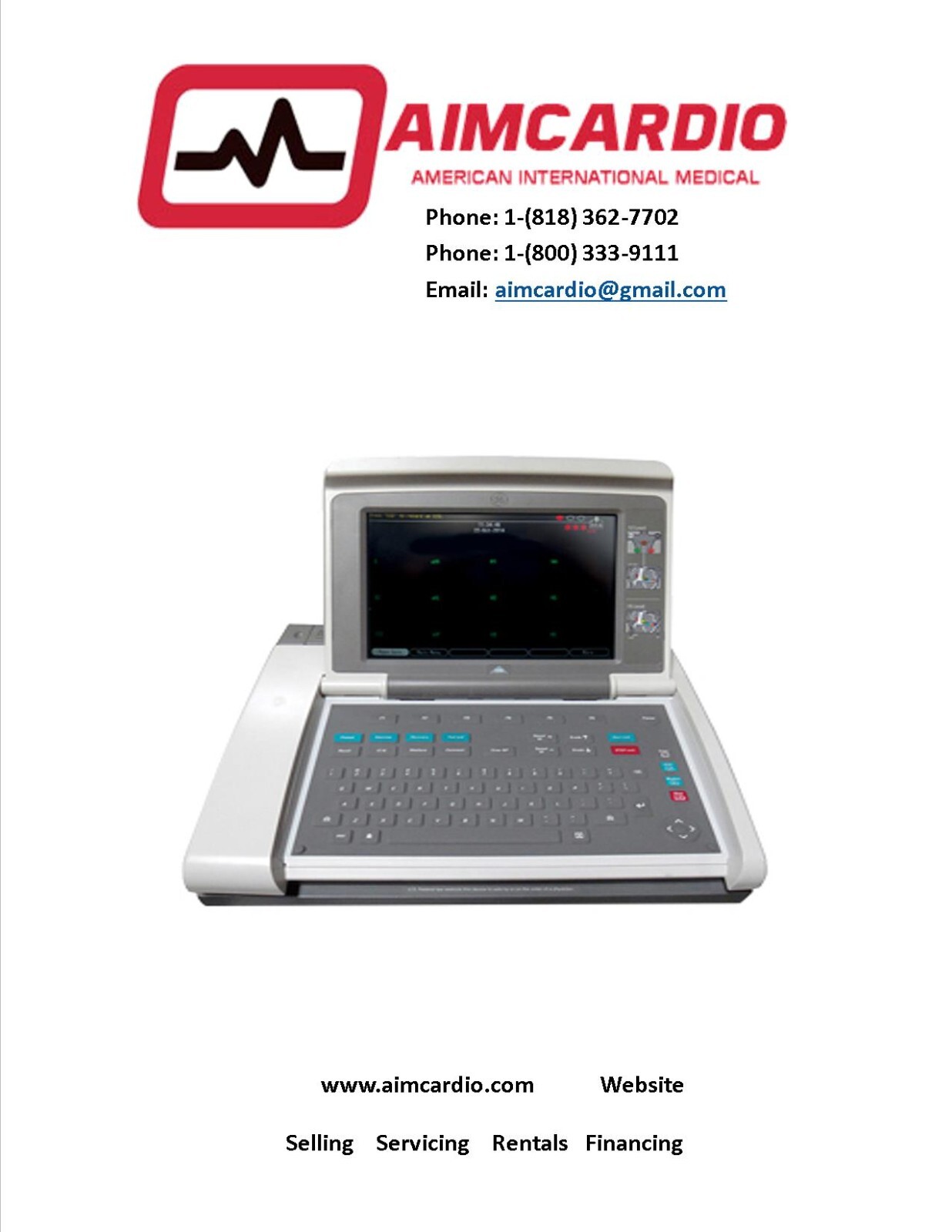 GE Mac 5000 ST Stress |Patient Ready |2 Years Warranty |Remanufactured