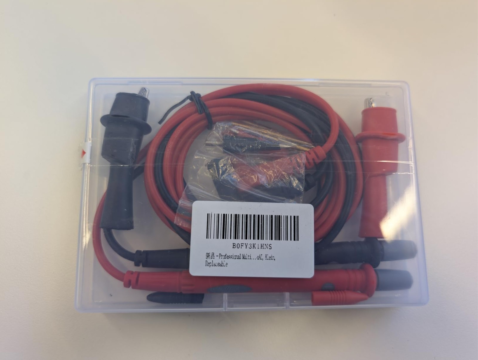 Multimeter Test Leads Kit 1000V 20A Silicone Extra Long Probes Universal Fit NEW