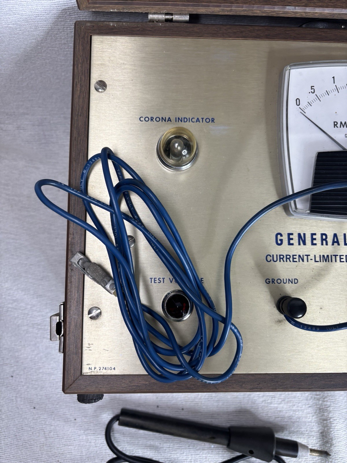 General Electric,9892115G Current-Limit High-Potential Tester 120V 50/60HZ