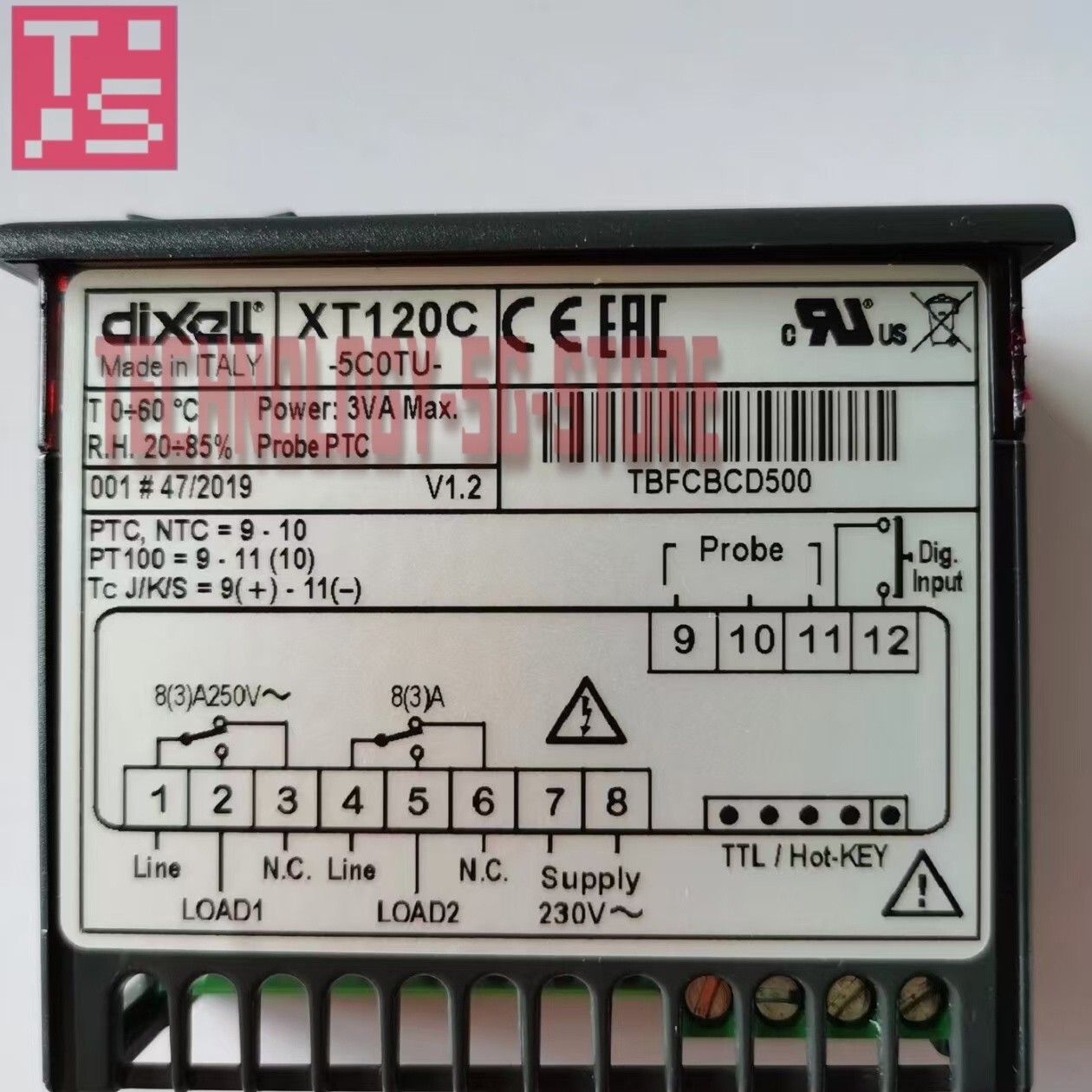 DIXELL XT120C-5C0T Controller# 1pcs New In Box