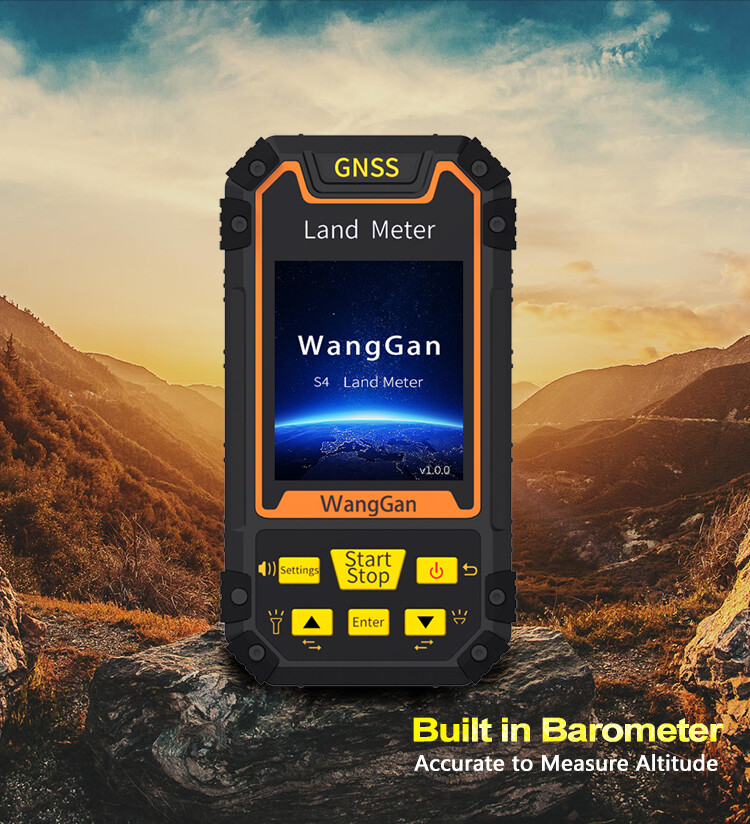 Handheld GPS Survey Equipment, GPS Land Measuring Instrument, Mini Handheld GPS