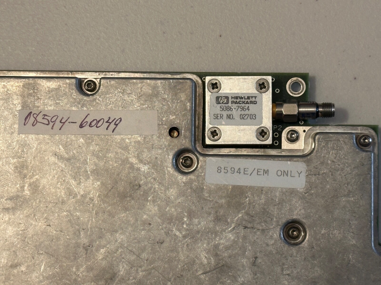 HP Agilent Keysight 88594-60049 Working Pull From 8594E Free Shipping!
