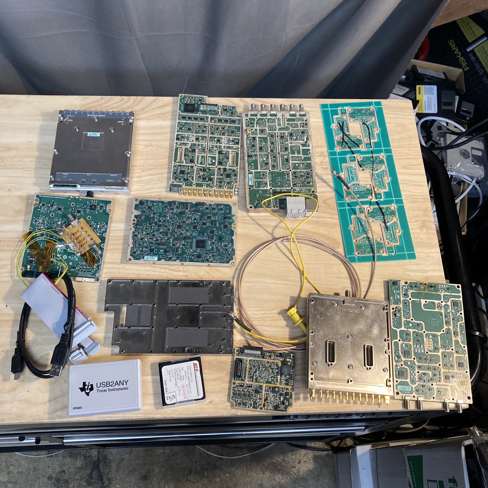 National Instruments NI PXIe Lot of Boards Internal Components