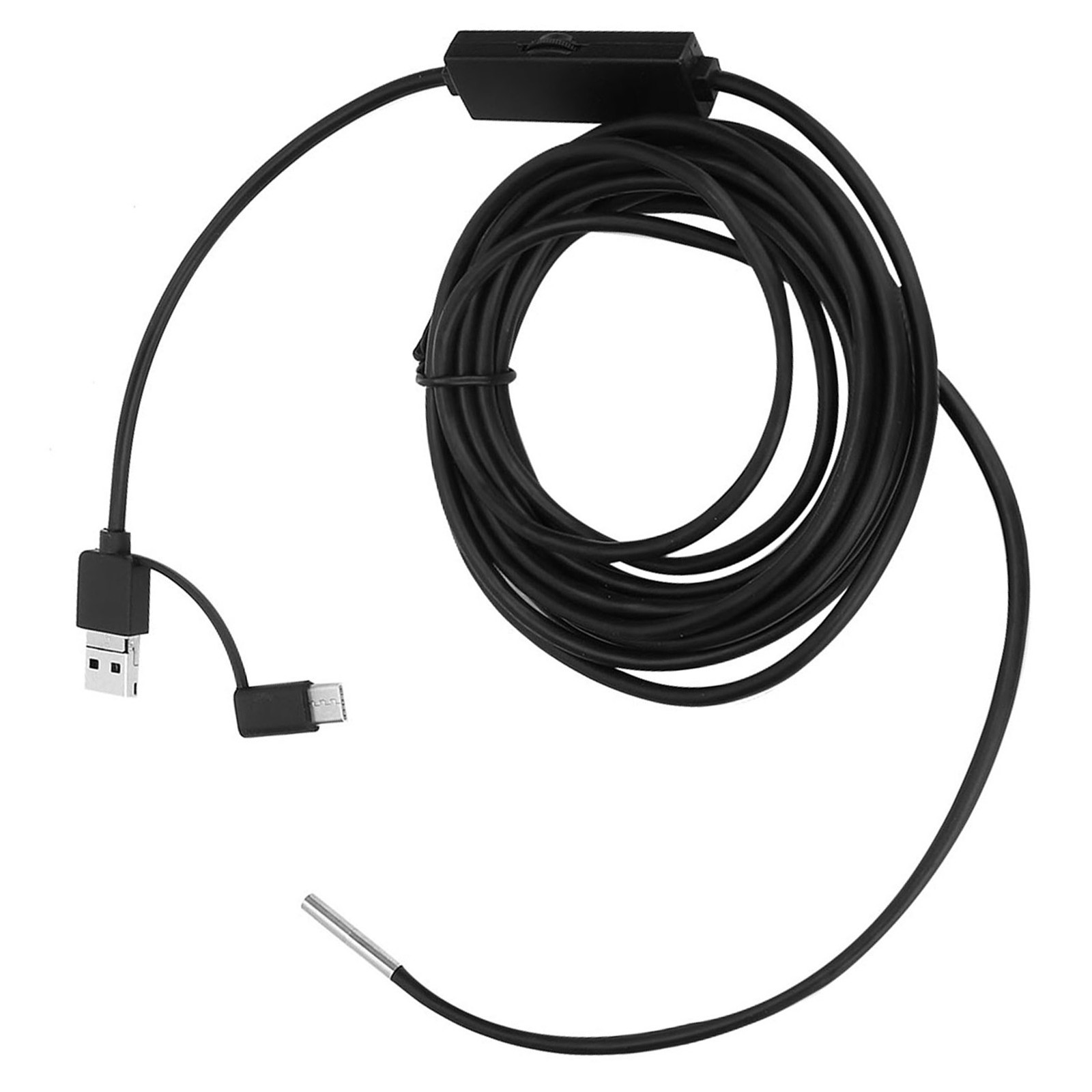 (3.5m Cable)3 In 1 For TypeC Mobile Phone 3.9mm Lens High Definition