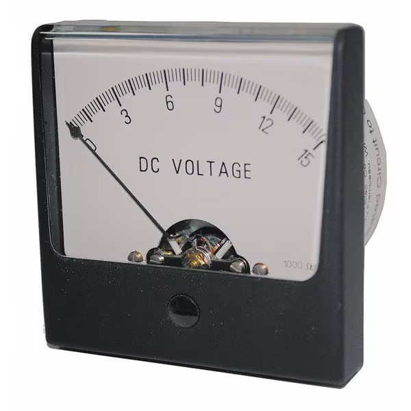 Manufacturer Varies Analog Panel Meter,AC Current,0-10 AC A 12G372 Manufacturer