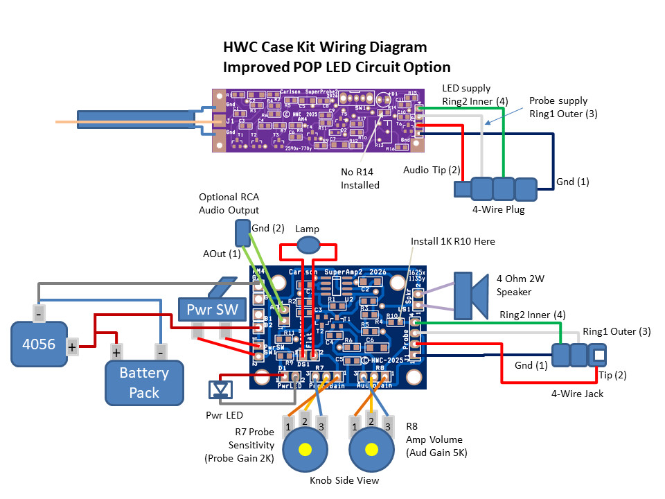 New with More Parts Mr Carlson’s MK2 Super Probe From YouTube 2 PCB DIY SMD Kit