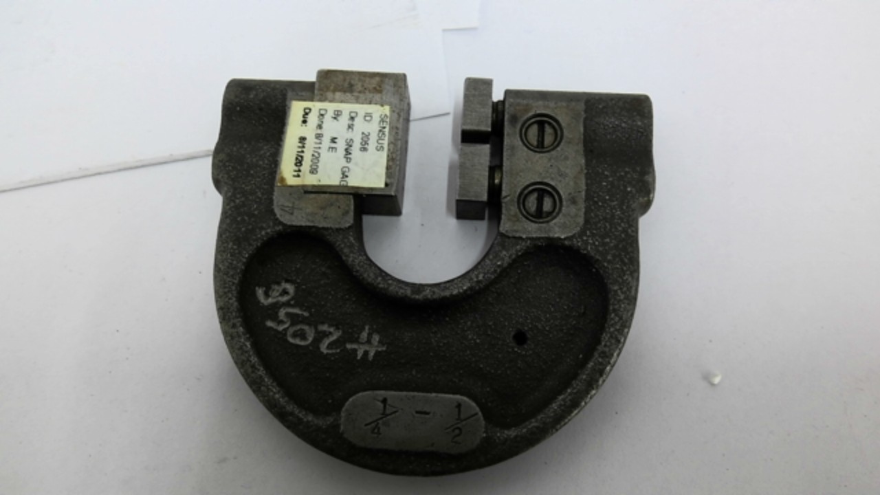 2058 Adjustable Limit Snap Gage 1/4″-1/2″
