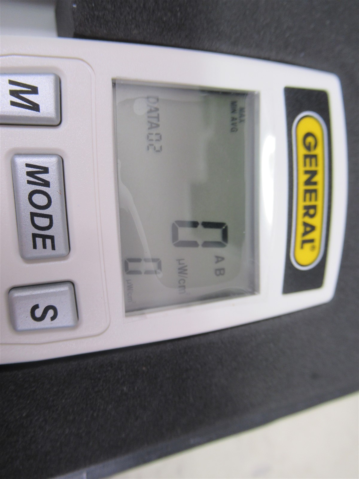 General Tools UV513AB UV AB Digital Light Meter Radiometer 280-400nm W/ Case