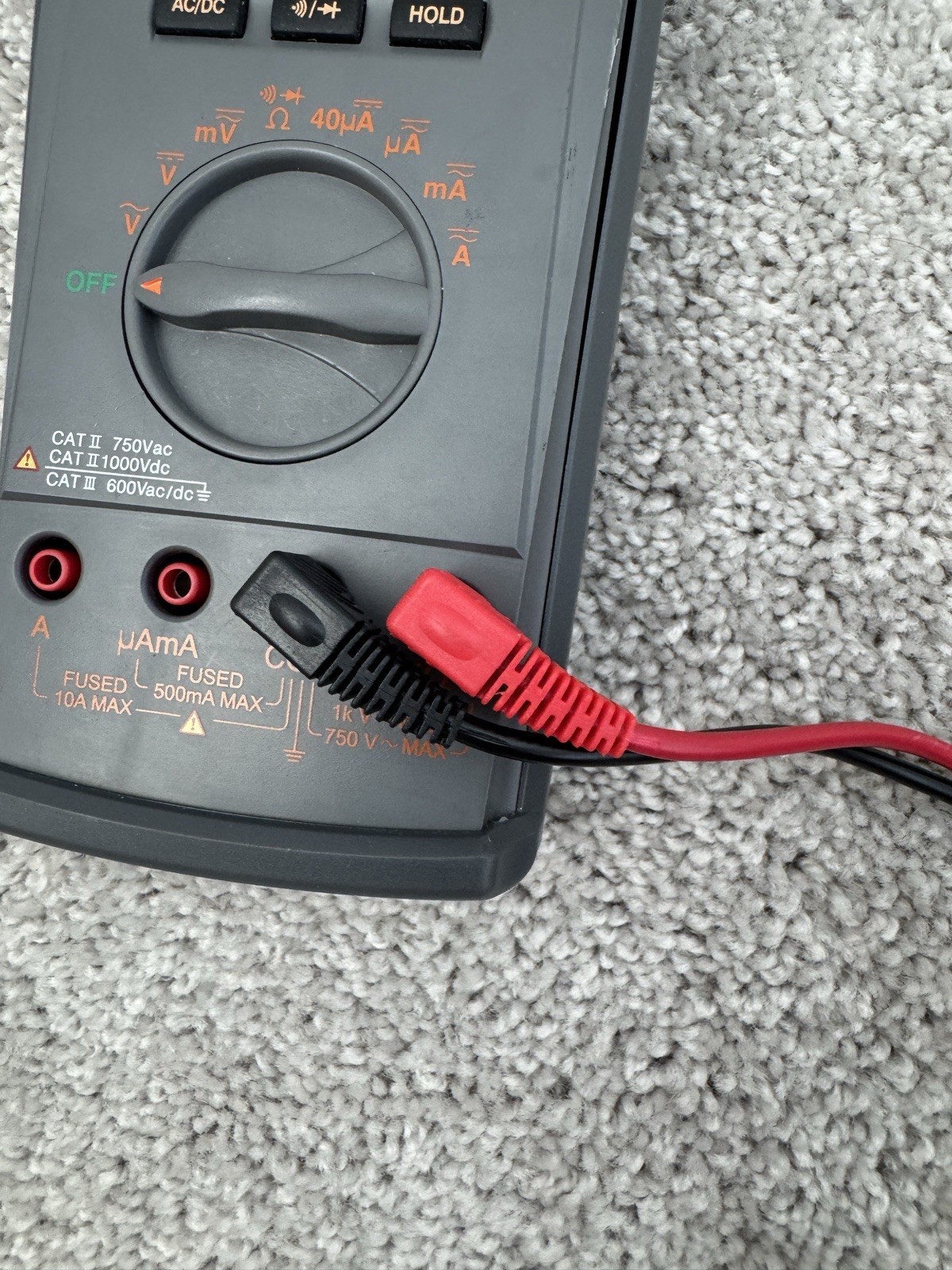 Blue-Point DMSC683A CAT III Digital Multimeter 4000 Count AC/DC V/A Ohms # 2