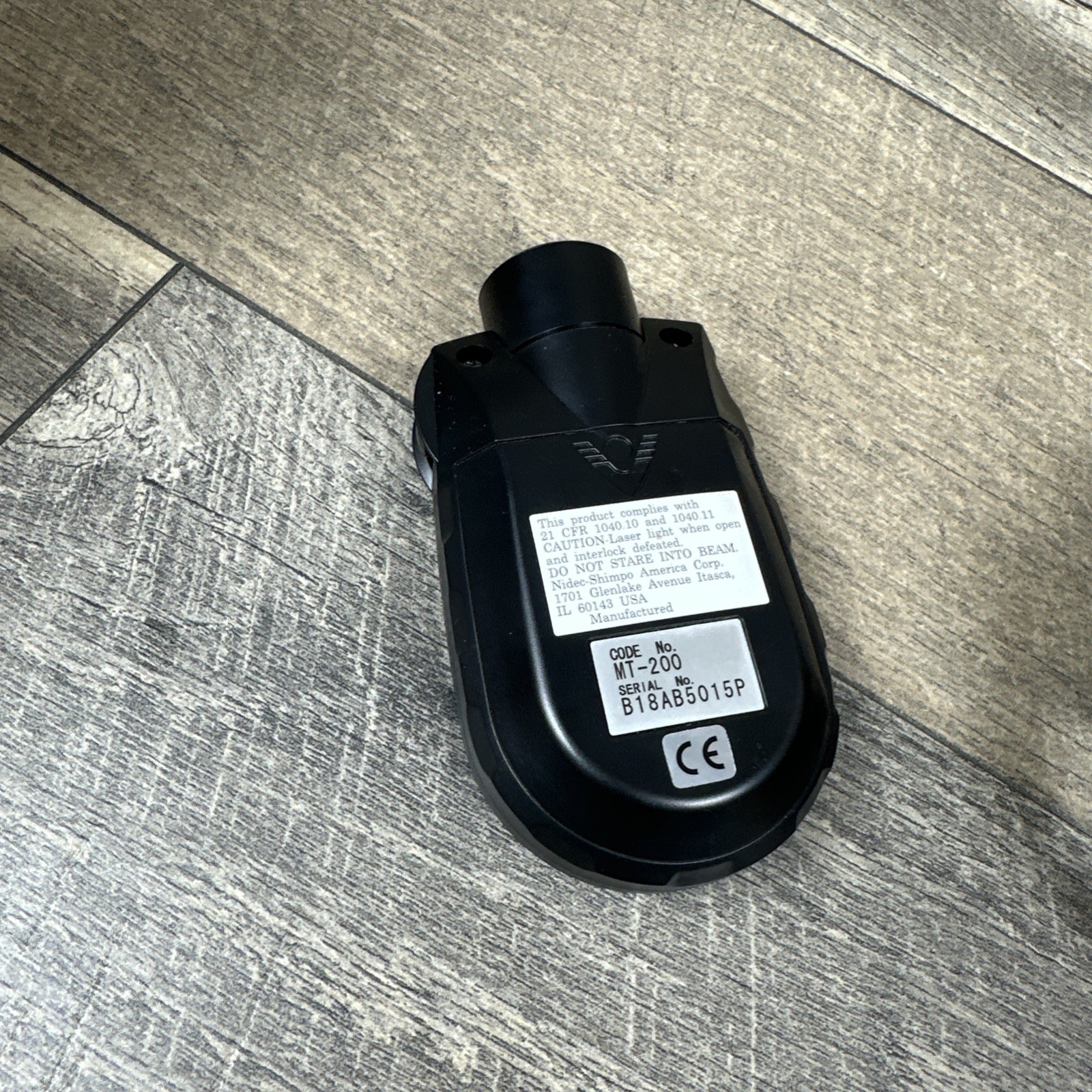 Shimpo Mt-200 Tachometer, Contct/Noncntct, 6 To 25000Rpm