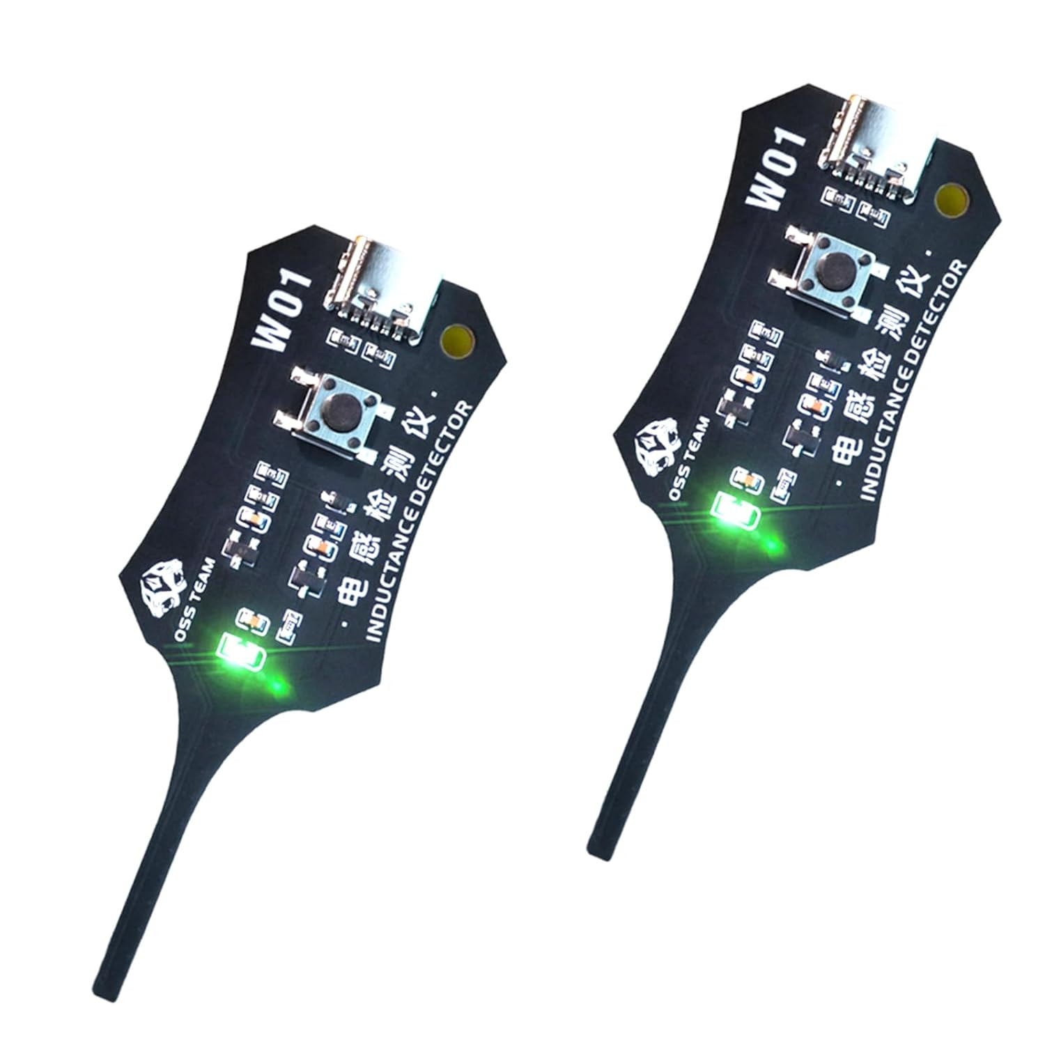Portable Mini Inductor Tester, Type-C Powered High Precision Mainboard Coil Test