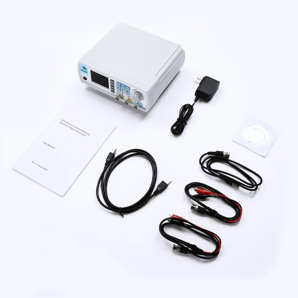 2-channel DDS Arbitrary Waveform Generator 60MHz 200MSa/s DDS Signal Generator