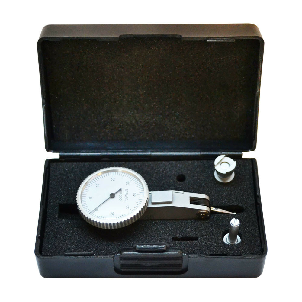 .008″ 0-4-0 Dial Test indicator Graduation .0001” Set Jewels White Face