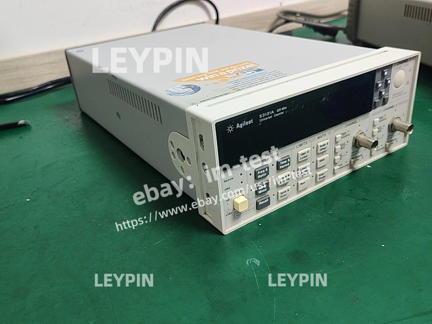 1 pcs 53131A Agilent KEYSIGHT 225MHz REQUENCY UNIVERSAL COUNTER*im