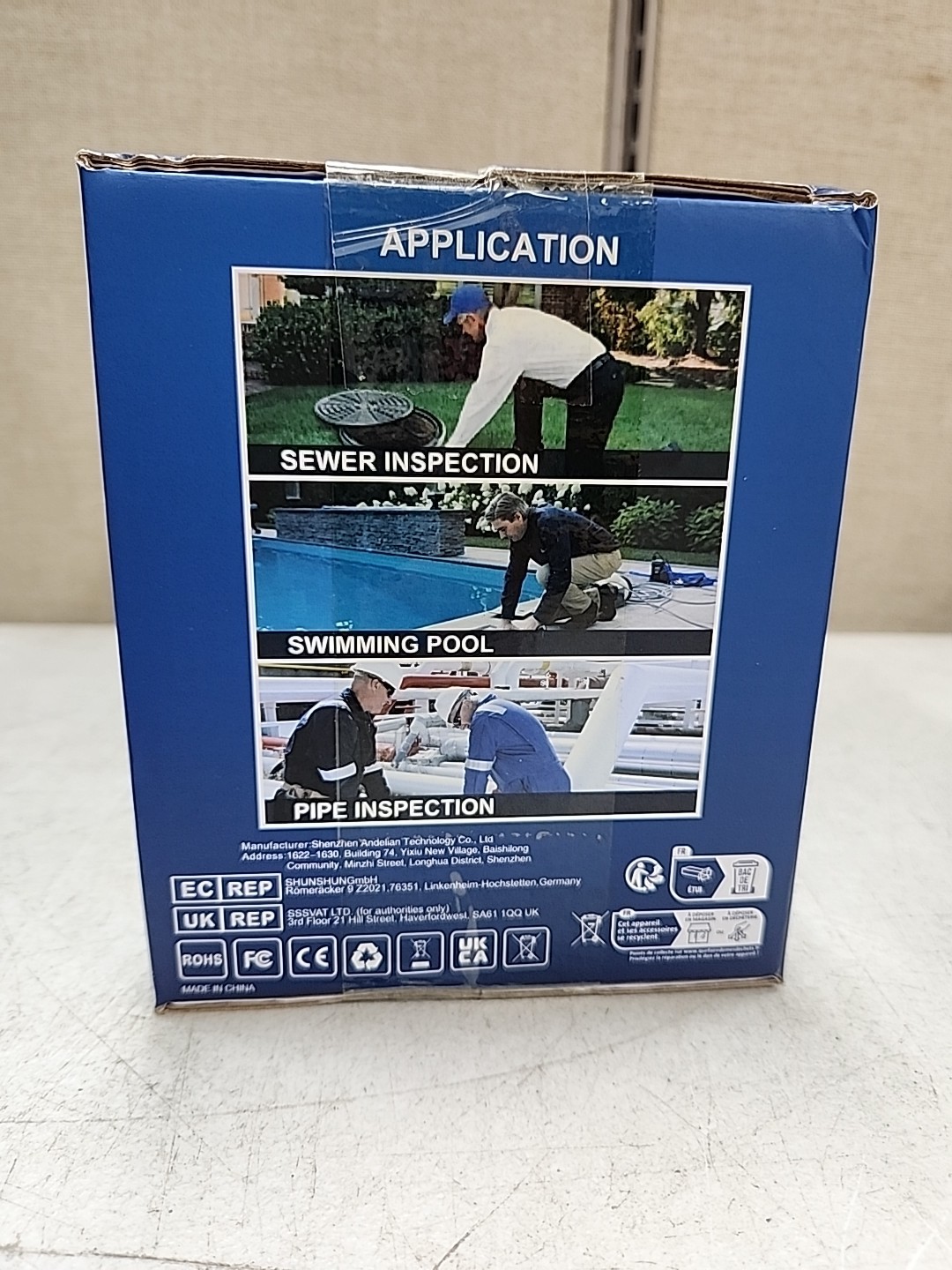 NEW Unbranded 512Hz Pipe Locator Receiver