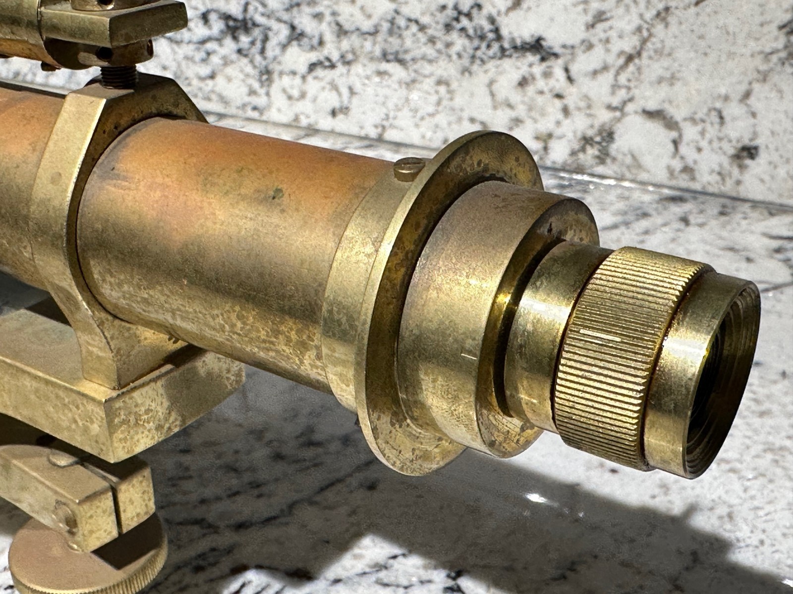 BRASS THEODOLITE Stanley London UK Antique Surveyor’s Instrument Early 1900’s