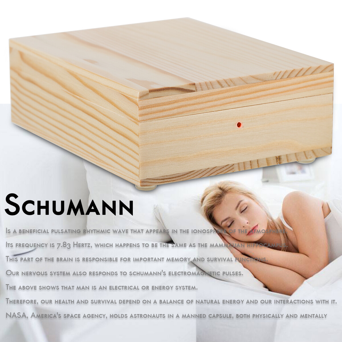 Nobsound 7.83Hz Schumann Resonance Wave Mini Ultra-low Frequency Pulse Generator