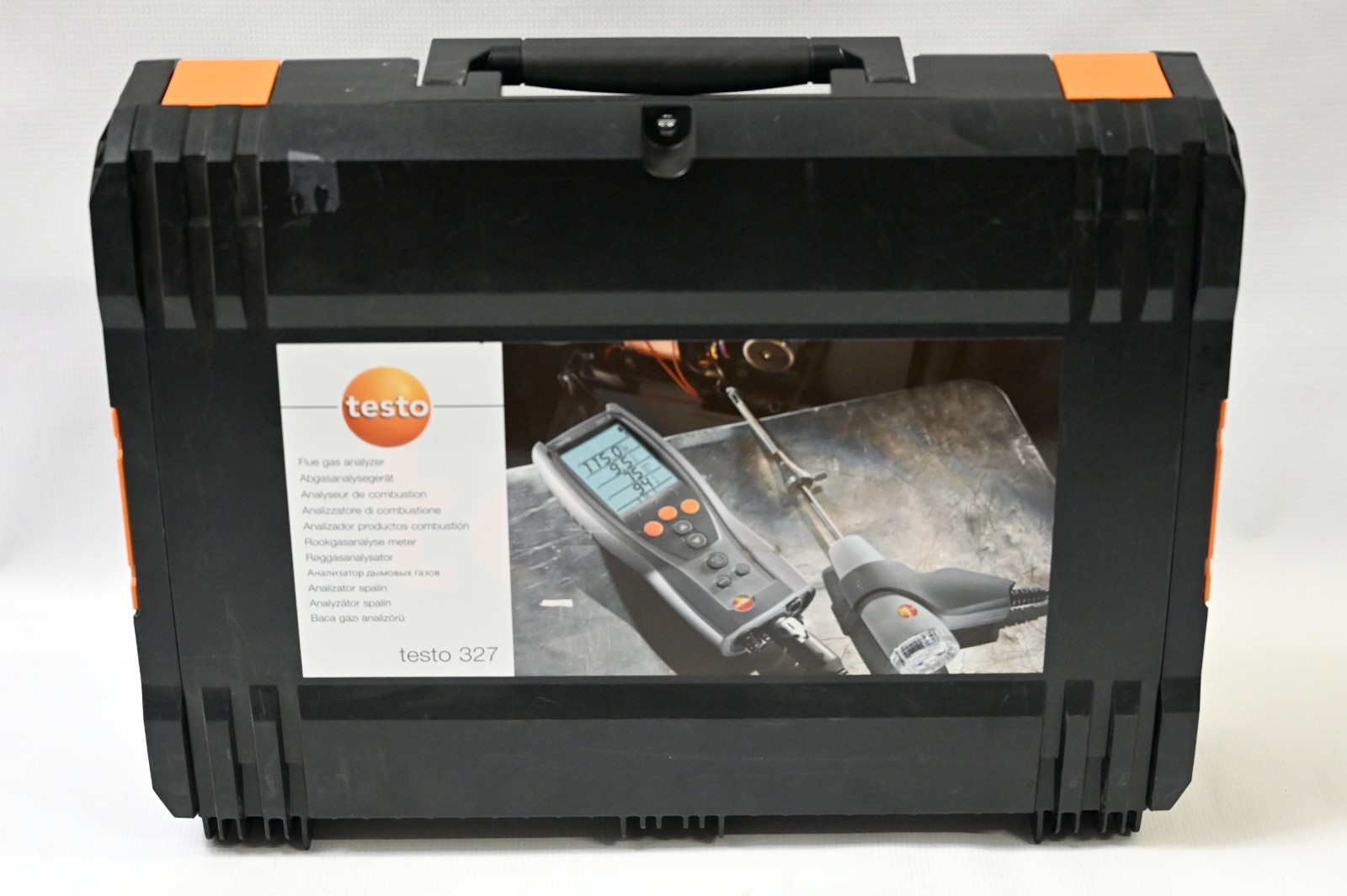 Testo 0600 9741 12 in. Compact Flue Gas Probe w/ Hose and Case for 320 327