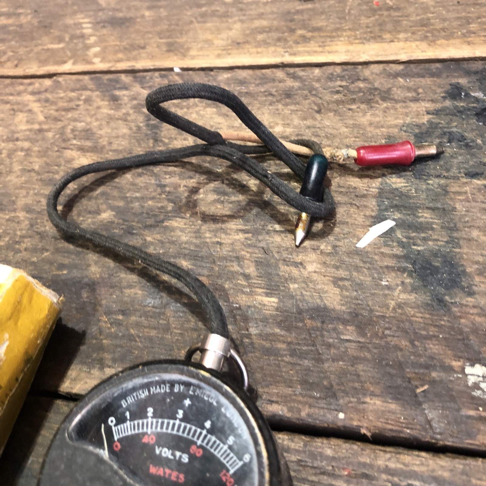 The Emicol 2 Range Volt Meter Untested English Made
