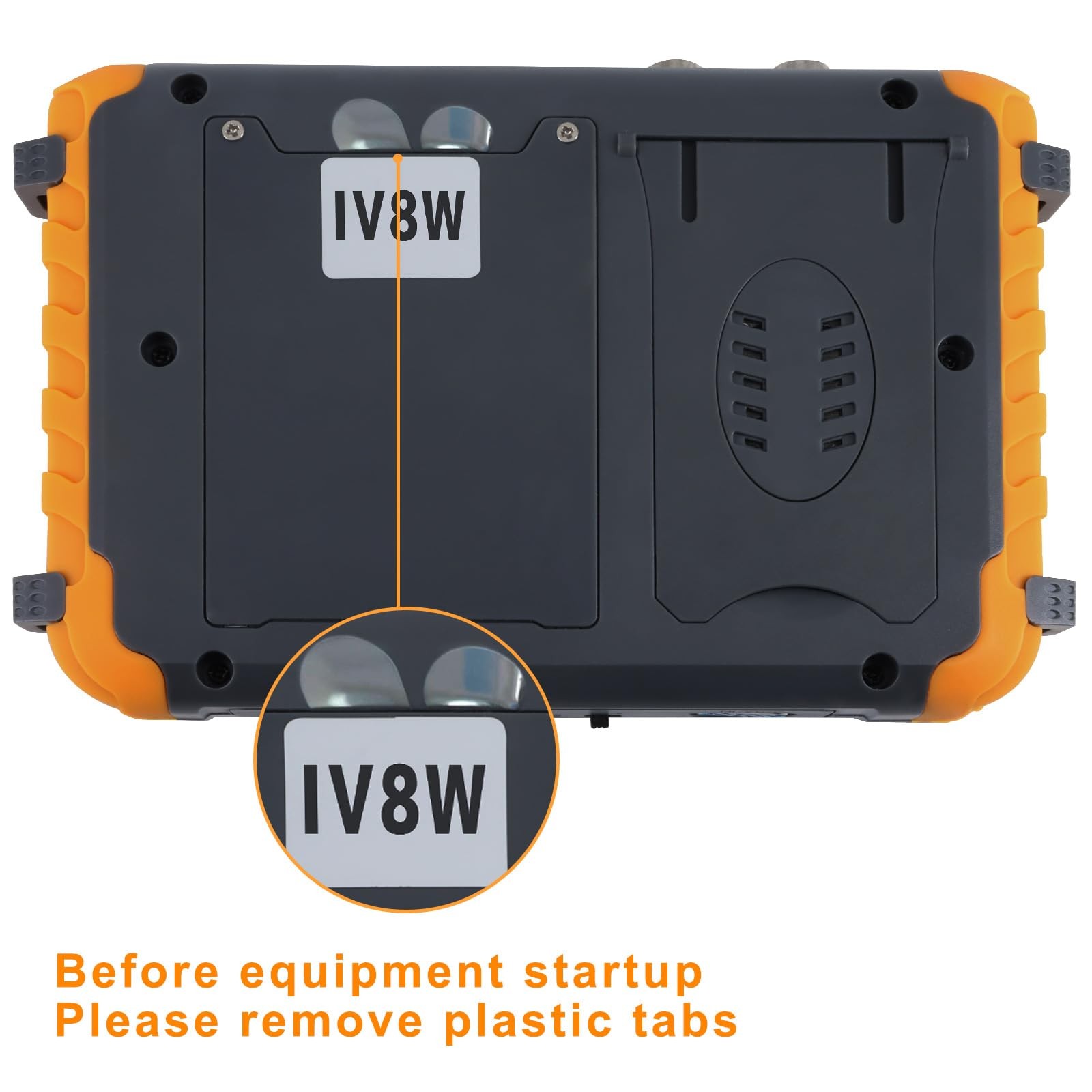 Anpviz 5 Inch 4 in 1 CCTV Monitor Tester, AHD/TVI/CVI/CVBS IV8-GM, Orange