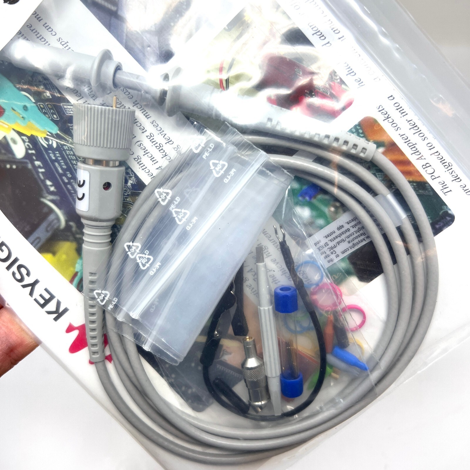 Keysight N2873A Passive Probe 10:1 500MHz with N2873-60001 Kit – Made in Germany